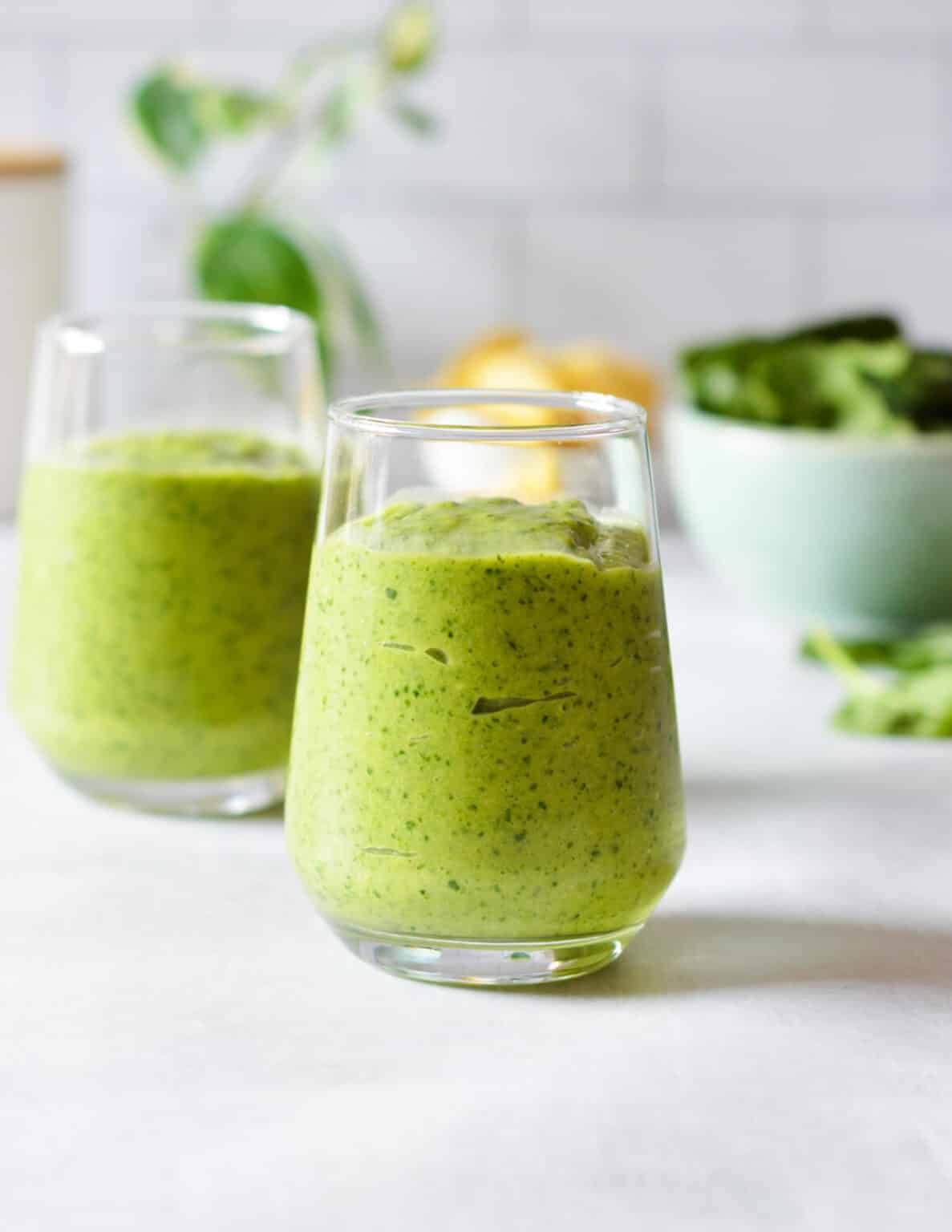 Tropical Iron Rich Smoothie caramel and cashews