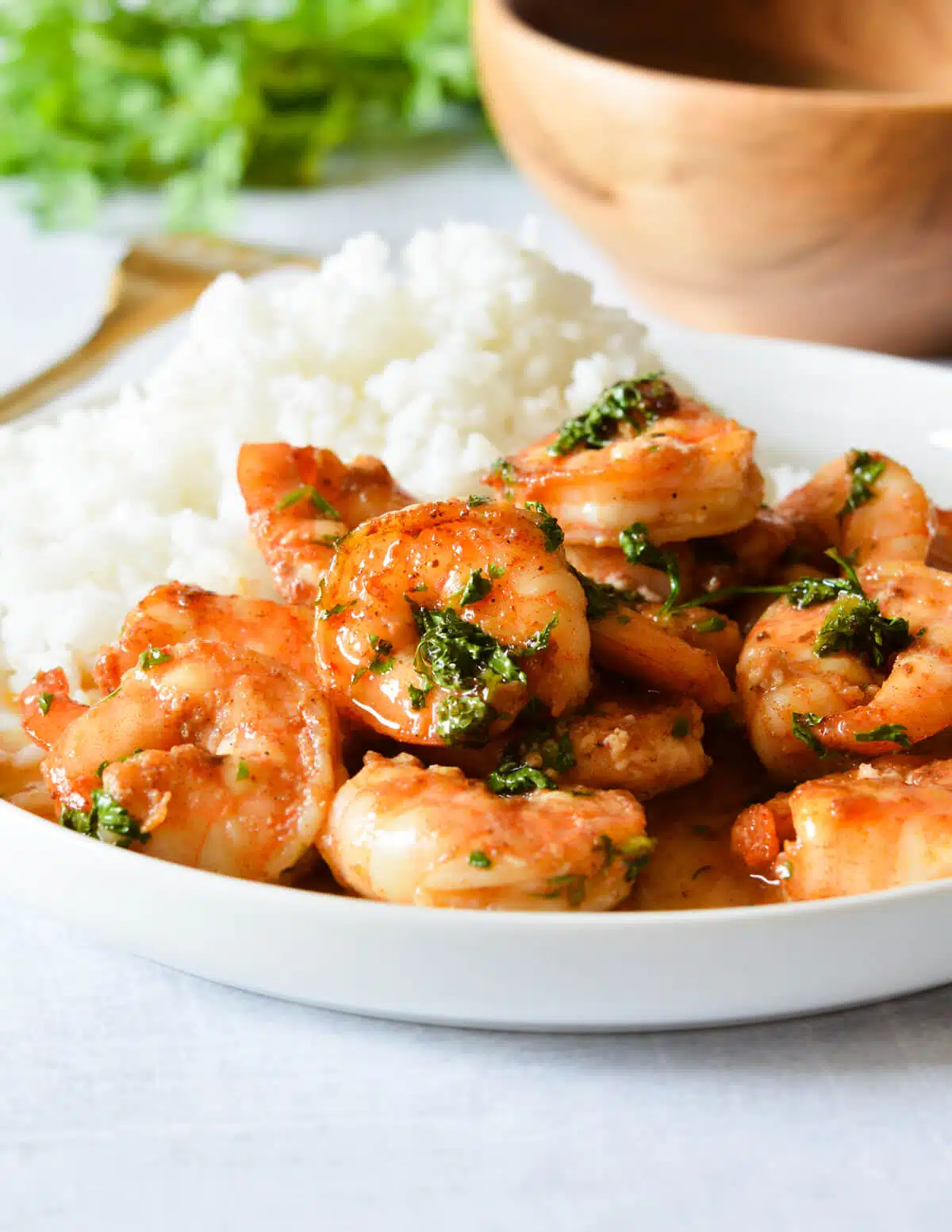 Juicy Honey Lime Shrimp